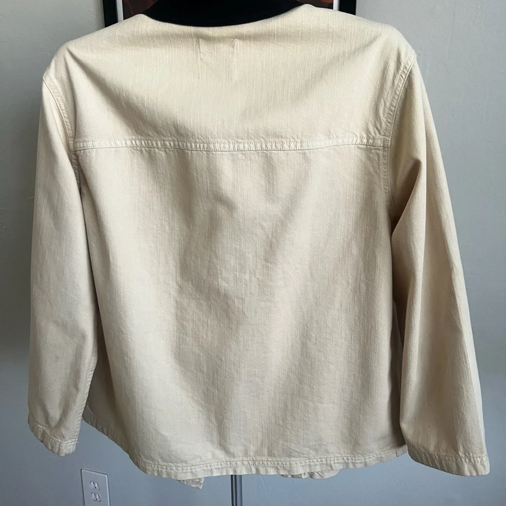 Zara 100% Cotton Barn Jacket - Picture 2 of 5